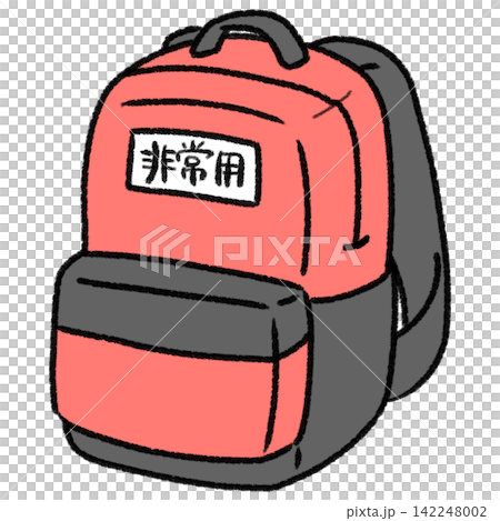 簡潔可愛的災難應急背包插圖 簡潔可愛的災難應急背包插圖 142248002