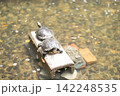 公園にいるカメ 142248535