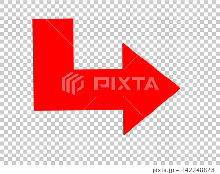 Right turn arrow Right turn arrow 142248828