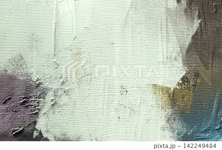Minimalist White Impasto Texture Detail Minimalist White Impasto Texture Detail 142249484
