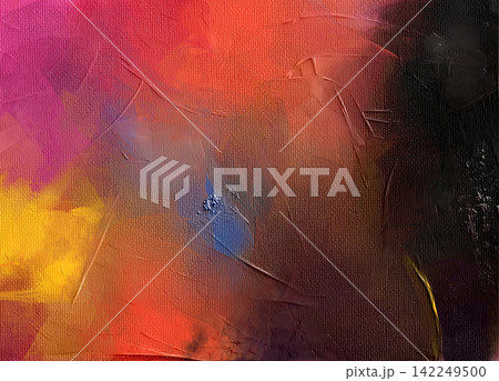 Vivid Multicolor Abstract Oil Texture Vivid Multicolor Abstract Oil Texture 142249500