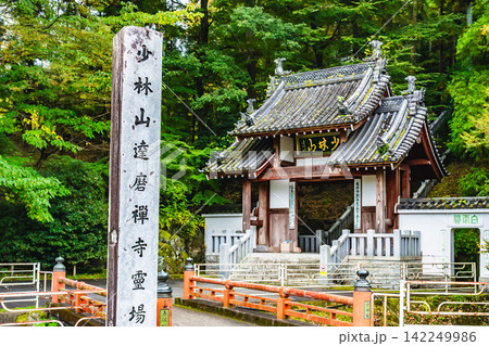 群馬 少林山達磨寺　総門 142249986