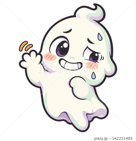 Cute Halloween monsters emoticon Cute Halloween monsters emoticon 142251485