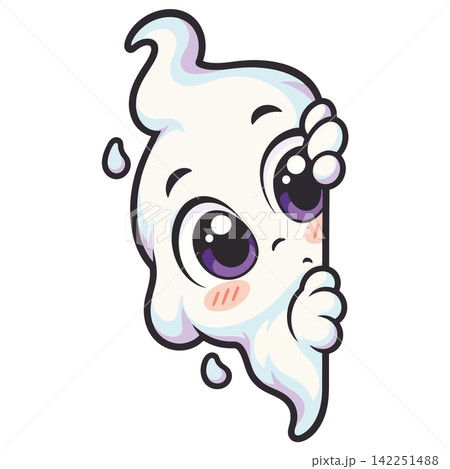 Cute Halloween monsters emoticon Cute Halloween monsters emoticon 142251488