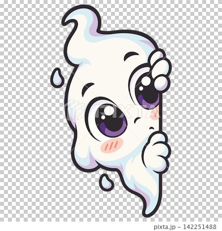 Cute Halloween monsters emoticon Cute Halloween monsters emoticon 142251488