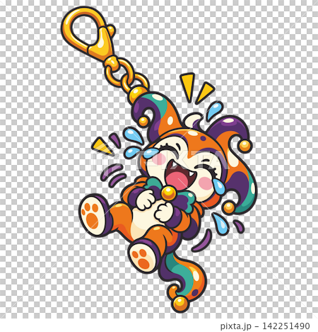Cute Halloween monsters emoticon  142251490