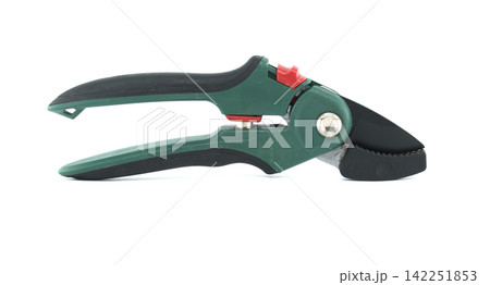 Professional Ergonomic Garden Secateurs Designed for Precision Pruning of Shrubs and Woody Stems 142251853