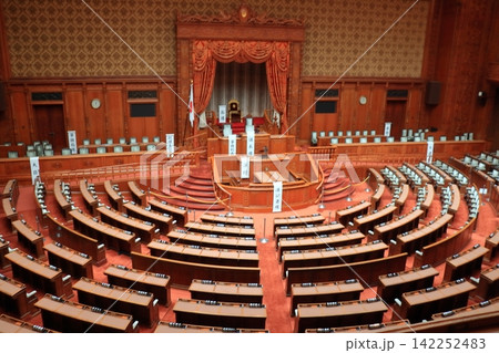 国会議事堂 参議院本会議場 国会議事堂 参議院本会議場 142252483