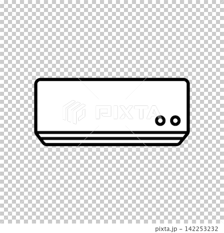 Simple air conditioner icon Simple air conditioner icon 142253232