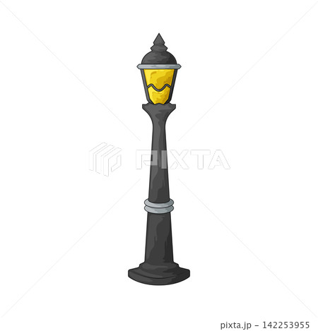 Illustration of Street Lamp Illustration of Street Lamp 142253955