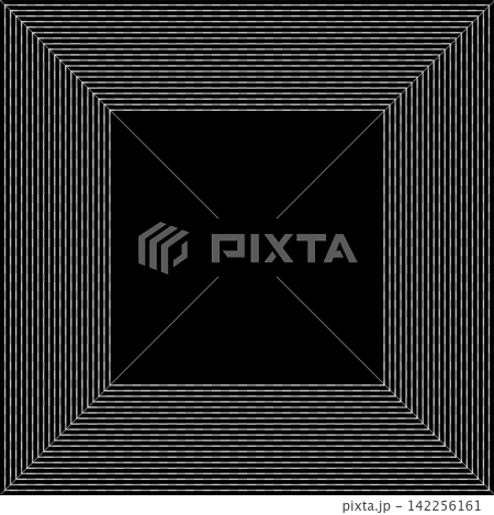 Square shape dynamic blend. Futuristic technology element Square shape dynamic blend. Futuristic technology element 142256161