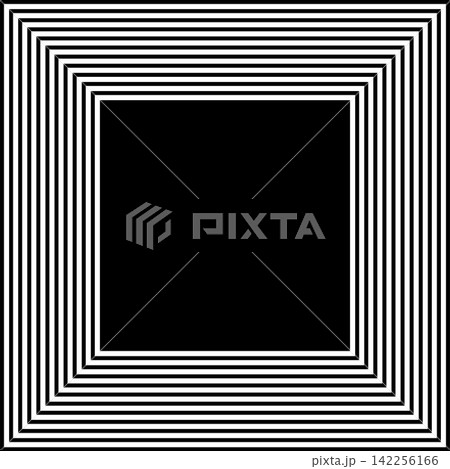 Square shape dynamic blend. Futuristic technology element Square shape dynamic blend. Futuristic technology element 142256166