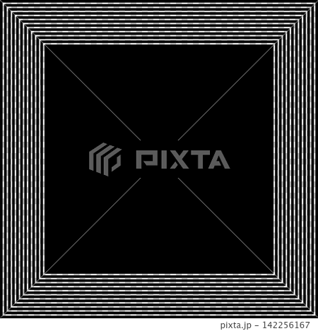 Square shape dynamic blend. Futuristic technology element 142256167