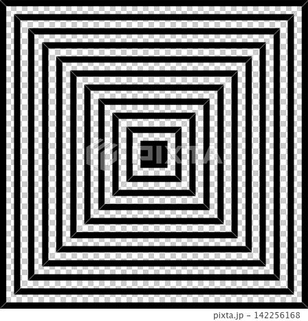 Square shape dynamic blend. Futuristic technology element Square shape dynamic blend. Futuristic technology element 142256168