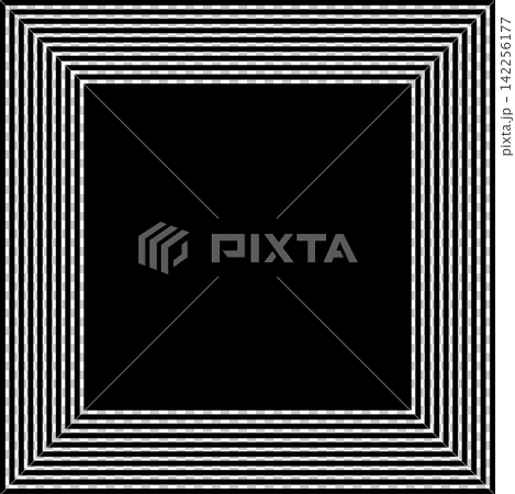 Square shape dynamic blend. Futuristic technology element Square shape dynamic blend. Futuristic technology element 142256177