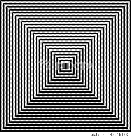Square shape dynamic blend. Futuristic technology element Square shape dynamic blend. Futuristic technology element 142256178