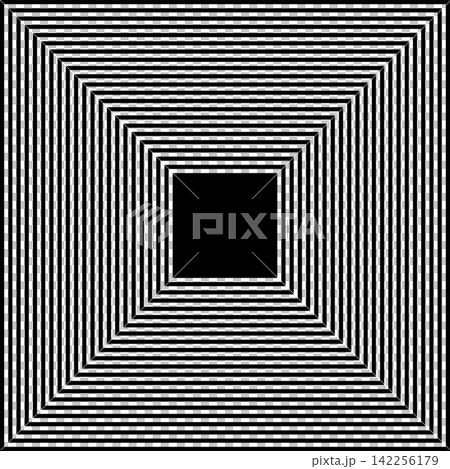 Square shape dynamic blend. Futuristic technology element Square shape dynamic blend. Futuristic technology element 142256179