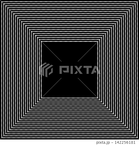 Square shape dynamic blend. Futuristic technology element Square shape dynamic blend. Futuristic technology element 142256181