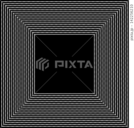 Square shape dynamic blend. Futuristic technology element Square shape dynamic blend. Futuristic technology element 142256210