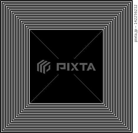 Square shape dynamic blend. Futuristic technology element Square shape dynamic blend. Futuristic technology element 142256212