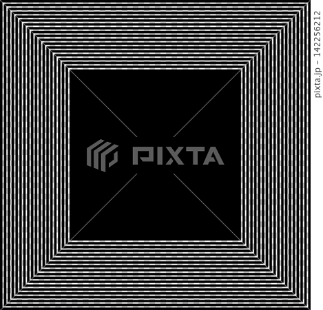 Square shape dynamic blend. Futuristic technology element Square shape dynamic blend. Futuristic technology element 142256212
