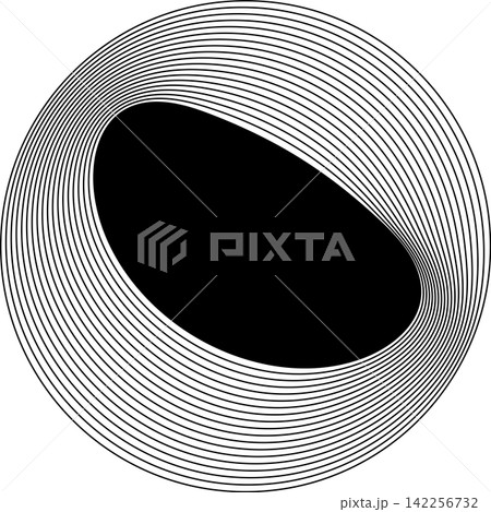 Circle frame emblem blend line for badges, banner, tag, logo Circle frame emblem blend line for badges, banner, tag, logo 142256732