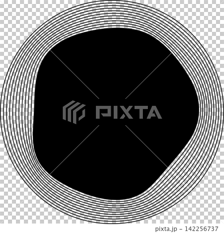 Circle frame emblem blend line for badges, banner, tag, logo Circle frame emblem blend line for badges, banner, tag, logo 142256737