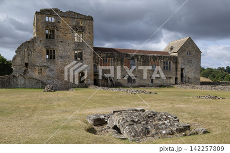 Helmsley Castle in North Yorkshire in the northeast of England 142257809