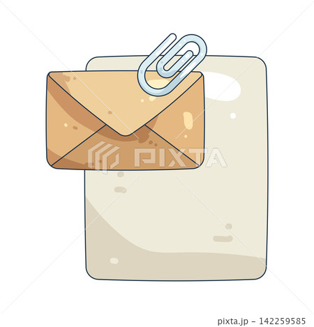 Illustration of email attachment 142259585