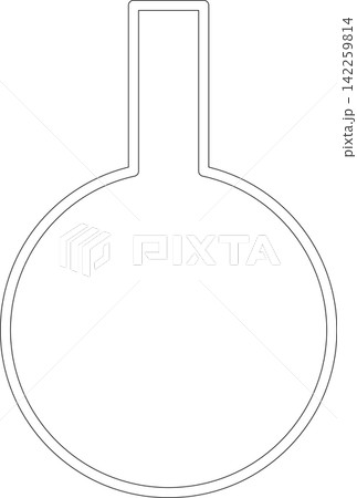 Hand drawn ribbon	 142259814