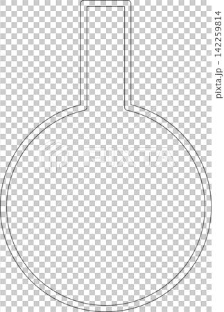 Hand drawn ribbon	 142259814
