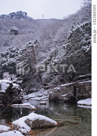 雪の渓谷 雪の渓谷 142260305