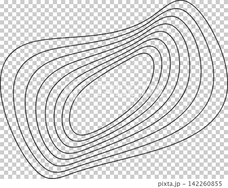 Abstract liquid geometric shapes. Graphic elements Abstract liquid geometric shapes. Graphic elements 142260855