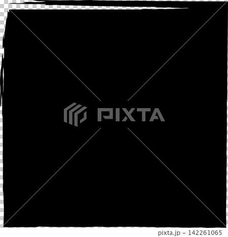 Set of grunge square template. Design element 142261065