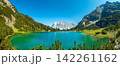Wide panorama of Seebensee in the Mieming range Tyrol Austria 142261162