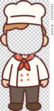 Chef Character with Hat Chef Character with Hat 142261881