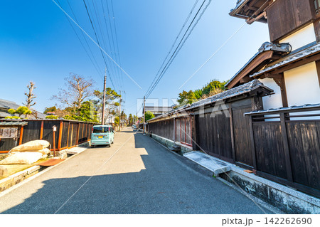 【重要伝統的建造物群保存地区】五個荘金堂 春の祭・馬場通りの風景1 滋賀県東近江市 【重要伝統的建造物群保存地区】五個荘金堂 春の祭・馬場通りの風景1 滋賀県東近江市 142262690