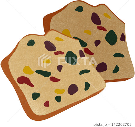christmas fruit cake 142262703