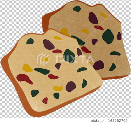 christmas fruit cake 142262703