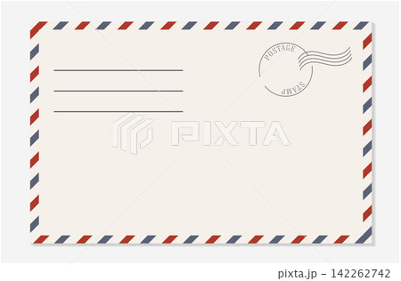 Vintage and modern postcard blank template. Vintage and modern postcard blank template. 142262742