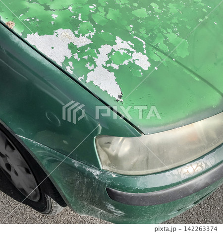 Old Car with Peeling Paint Old Car with Peeling Paint 142263374