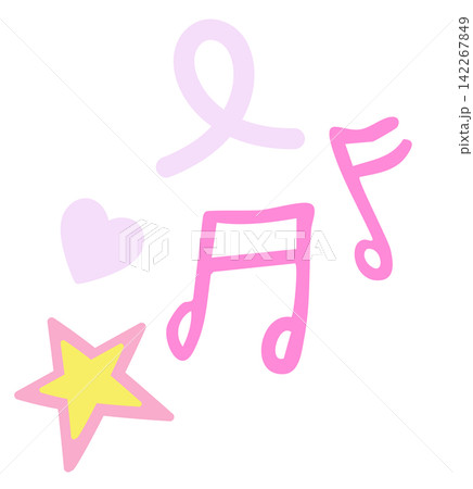 Hand drawn music melody, star and heart for message, mood, shirt print, office workers, feelings, expression, emotion, people, human, sticker, tattoo, weekends, holidays, leisure, hobby, relaxed time Hand drawn music melody, star and heart for message, mood, shirt print, office workers, feelings, expression, emotion, people, human, sticker, tattoo, weekends, holidays, leisure, hobby, relaxed time 142267849