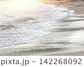 Waves crashing on the shore; a relaxing concept. 142268092