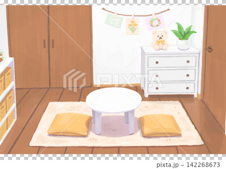 Illustration of a room Illustration of a room 142268673
