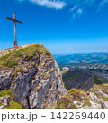 Summit cross on Hoher Ifen in Kleinwalsertal Austria 142269440