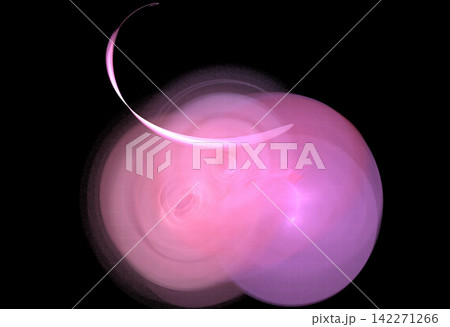 Crazy mystical coloured light effects. Incredible combinations of abstract light lines 142271266
