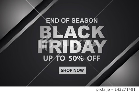 Black Friday Sale Background Design. 142271481