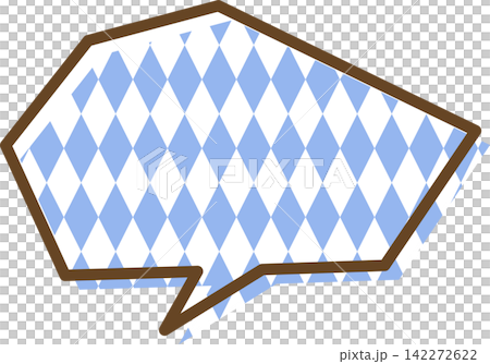 Individual speech bubble icons with patterns Individual speech bubble icons with patterns 142272622