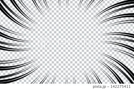 comic book speed lines on transparent background comic book speed lines on transparent background 142275411