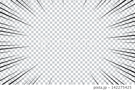 comic book speed lines on transparent background comic book speed lines on transparent background 142275425